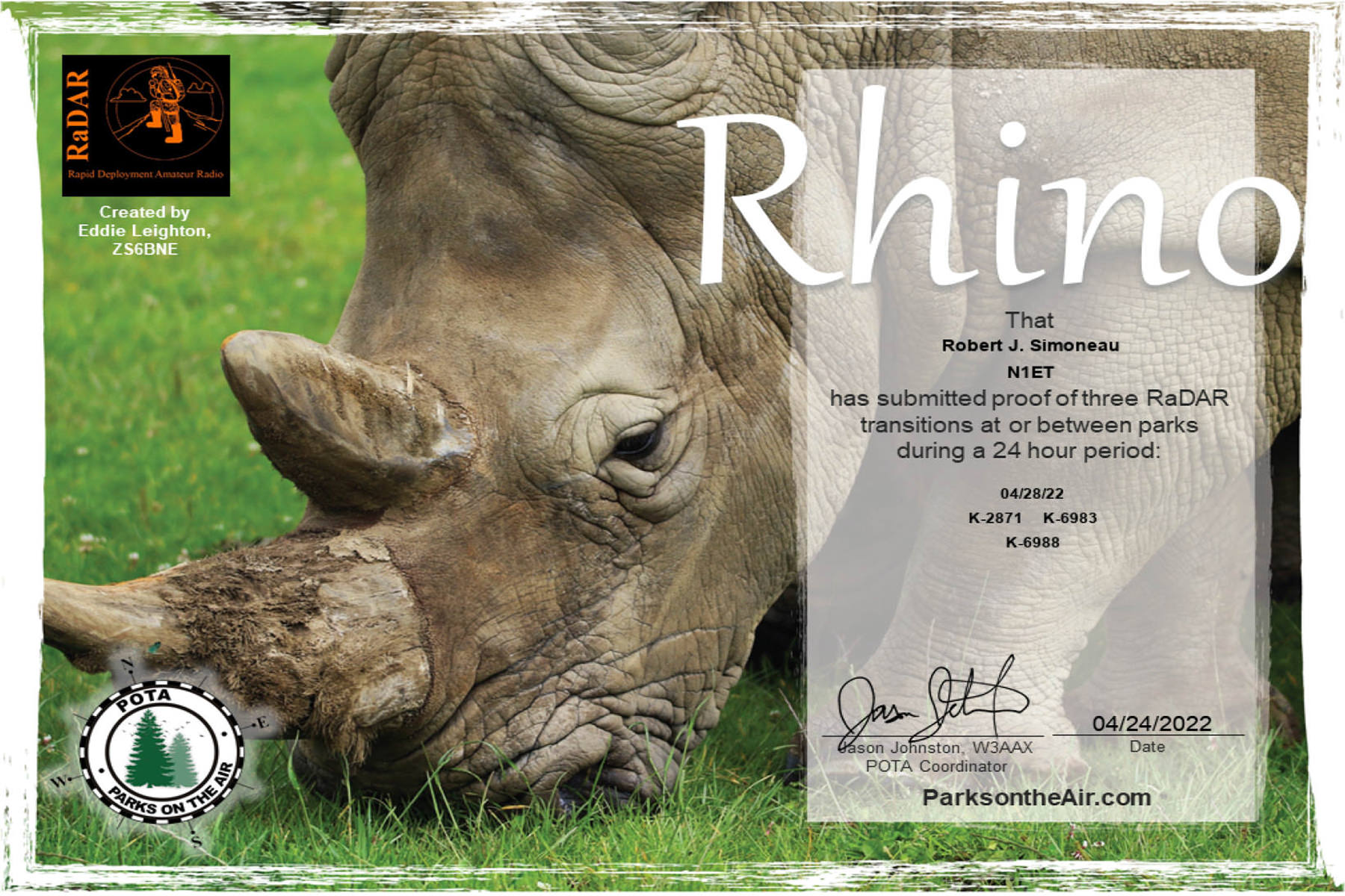 N1ET POTA RaDAR Rhino (10)