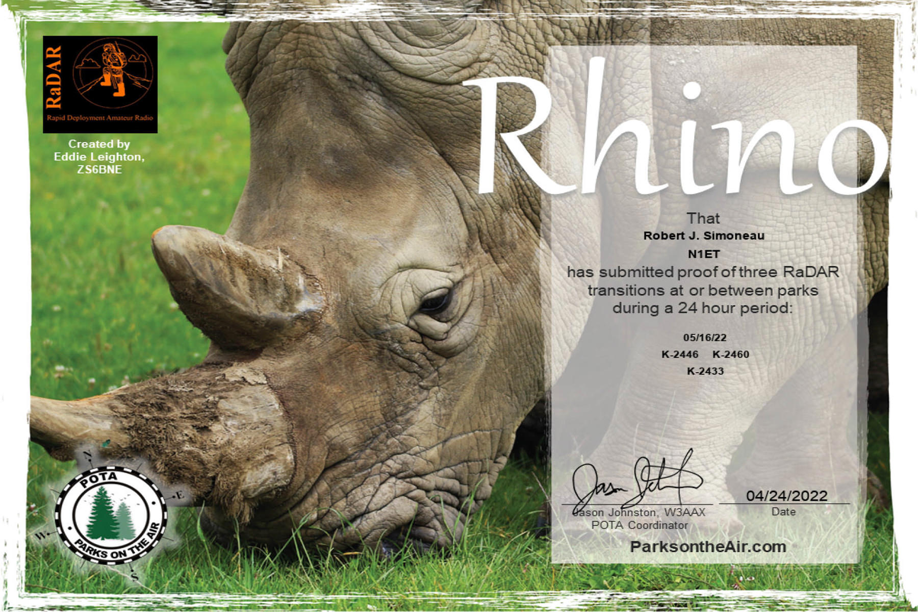 N1ET POTA RaDAR Rhino (7)
