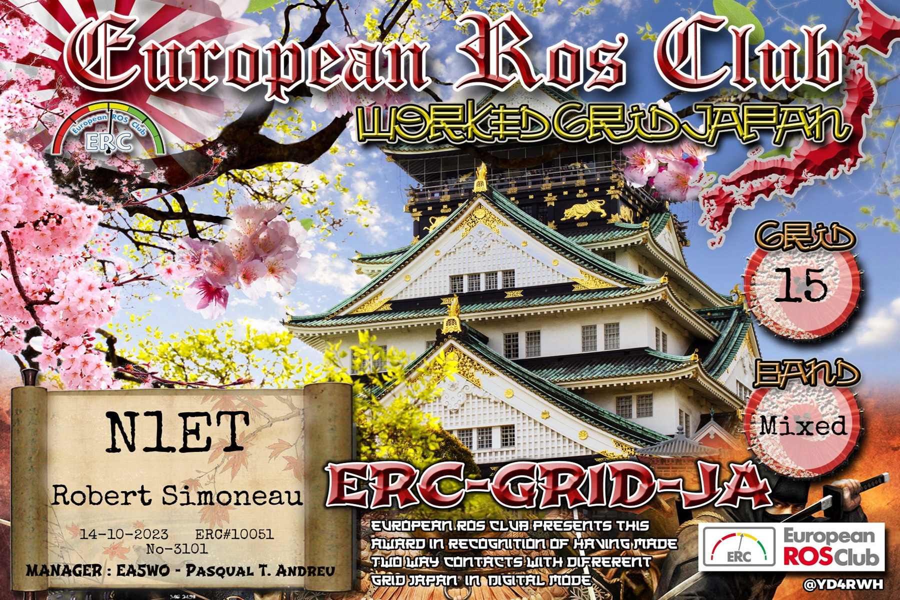 N1ET GRIDJA 15 ERC