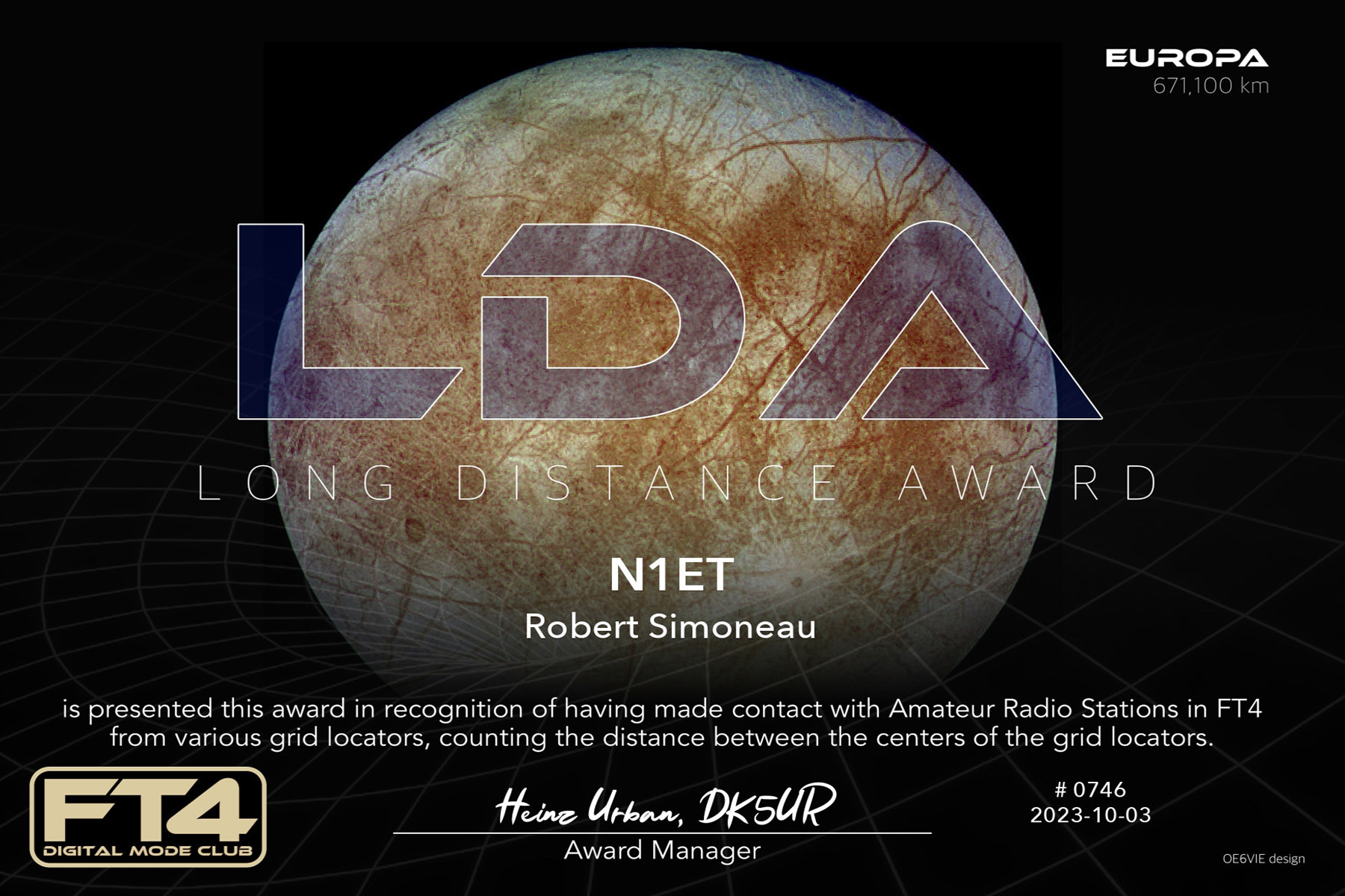 N1ET LDA EUROPA FT4DMC