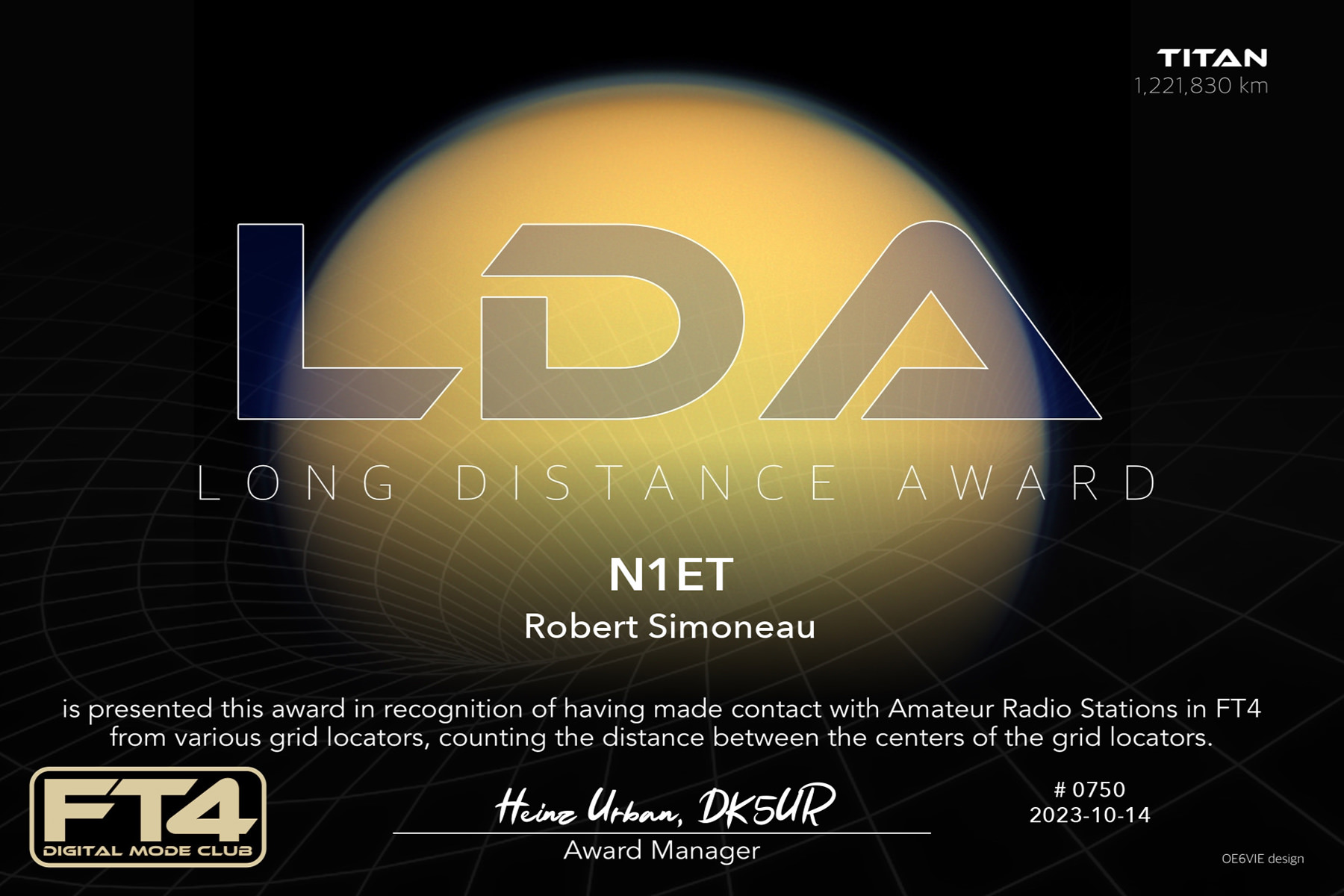 N1ET LDA TITAN FT4DMC