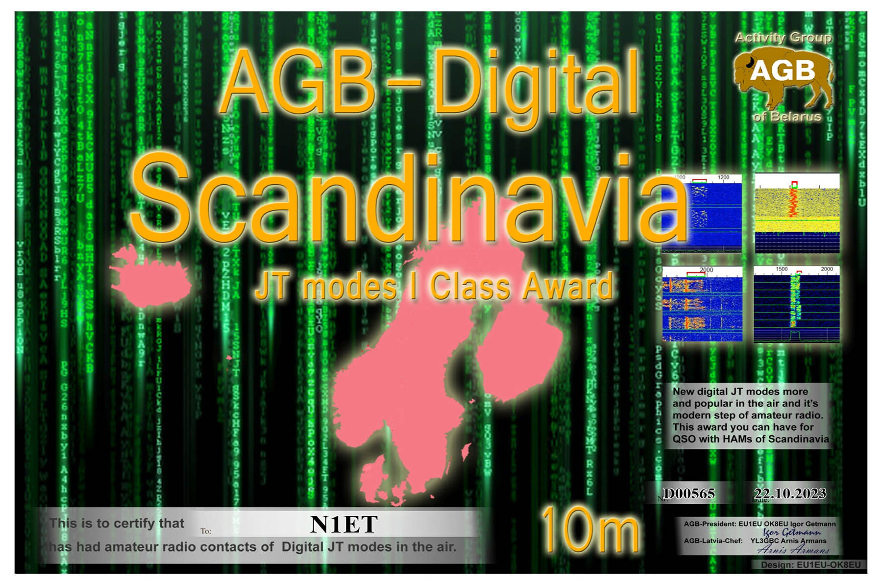 N1ET Scandinavia 10M I AGB