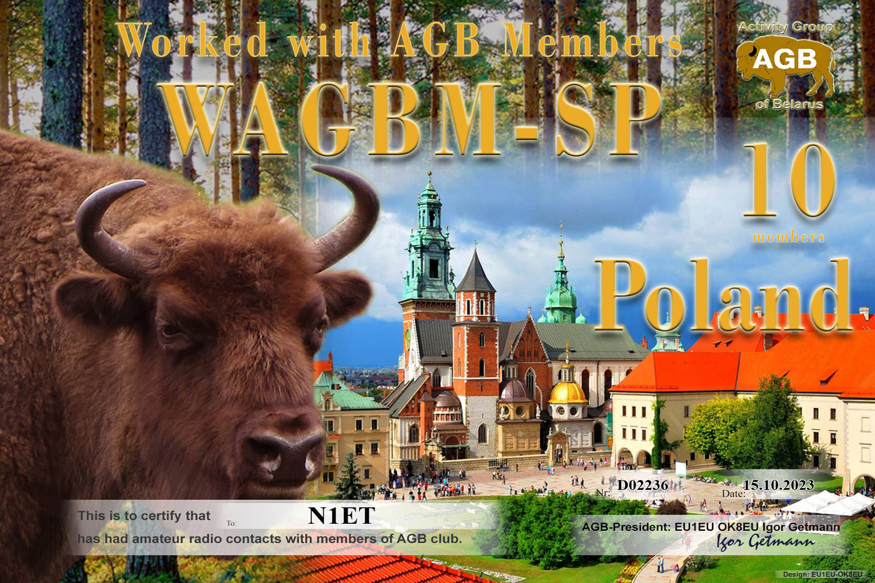 N1ET WAGBM SP 10 AGB