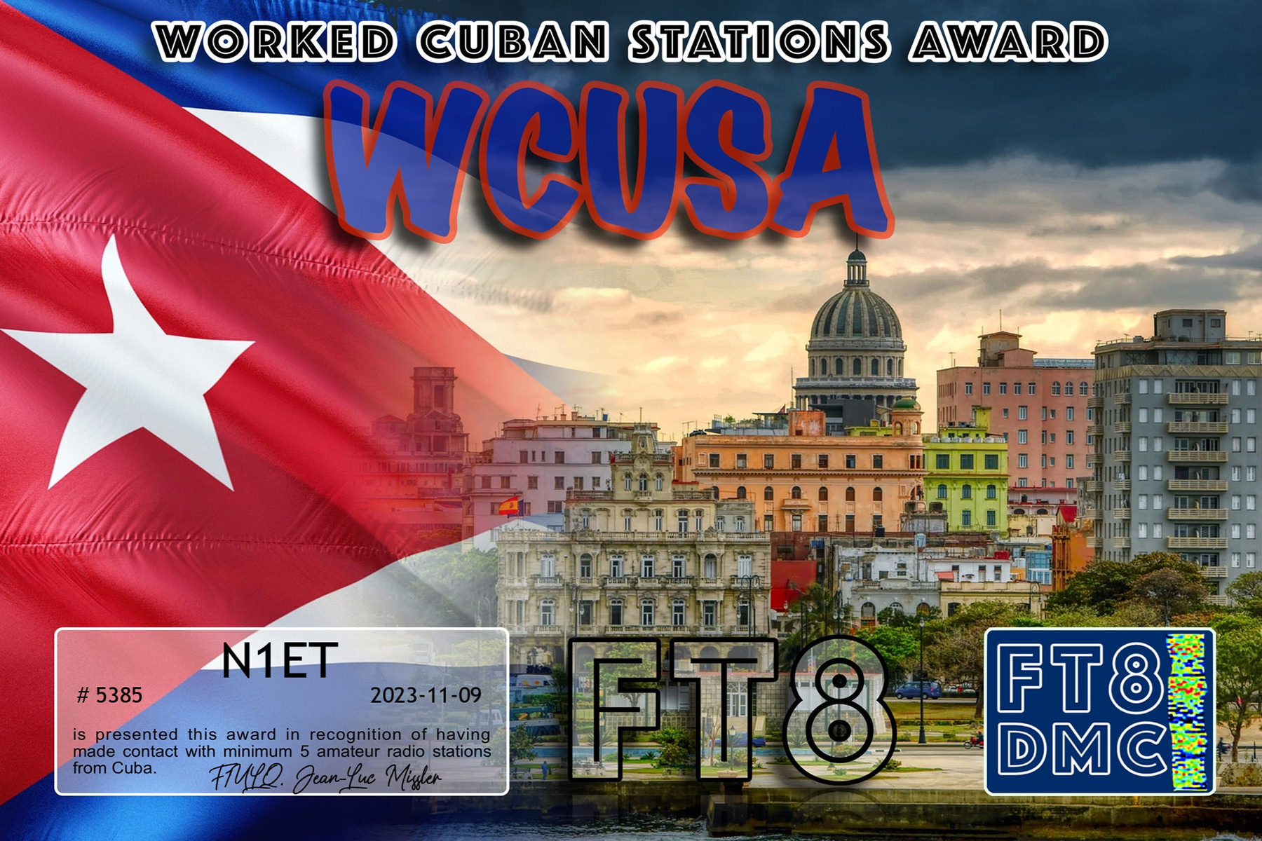 N1ET WCUSA WCUSA FT8DMC