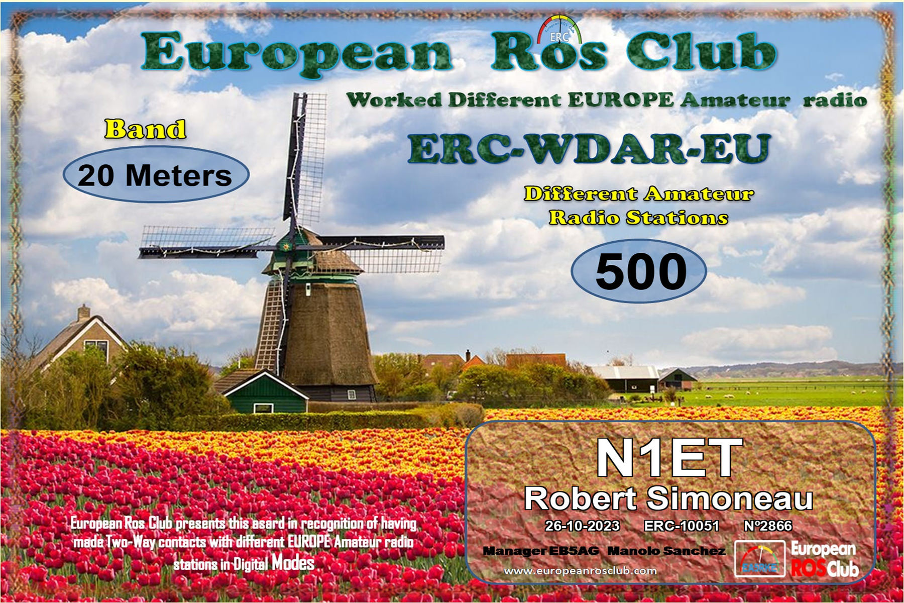 N1ET WDEU20 500 ERC