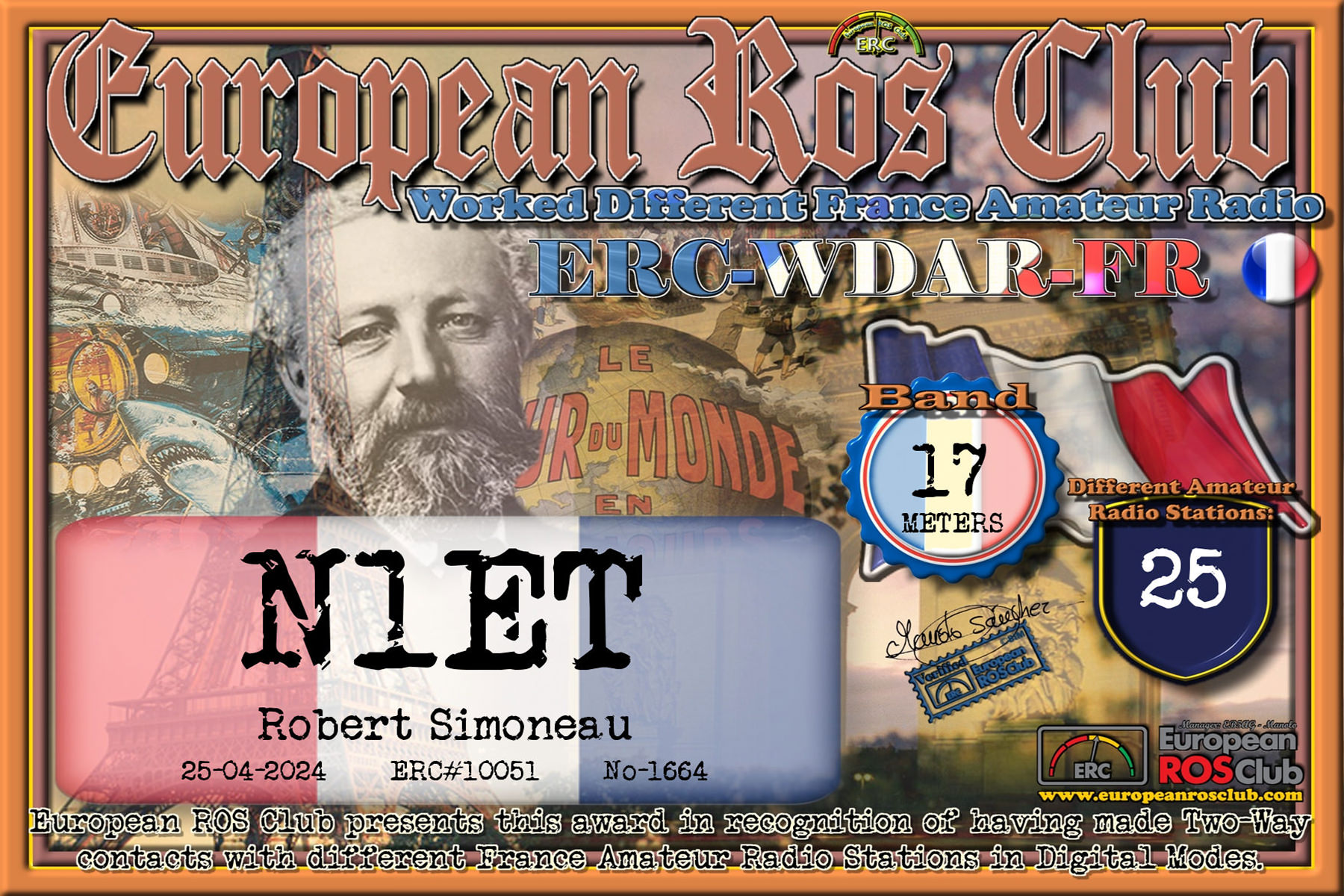 N1ET WDFR17 25 ERC