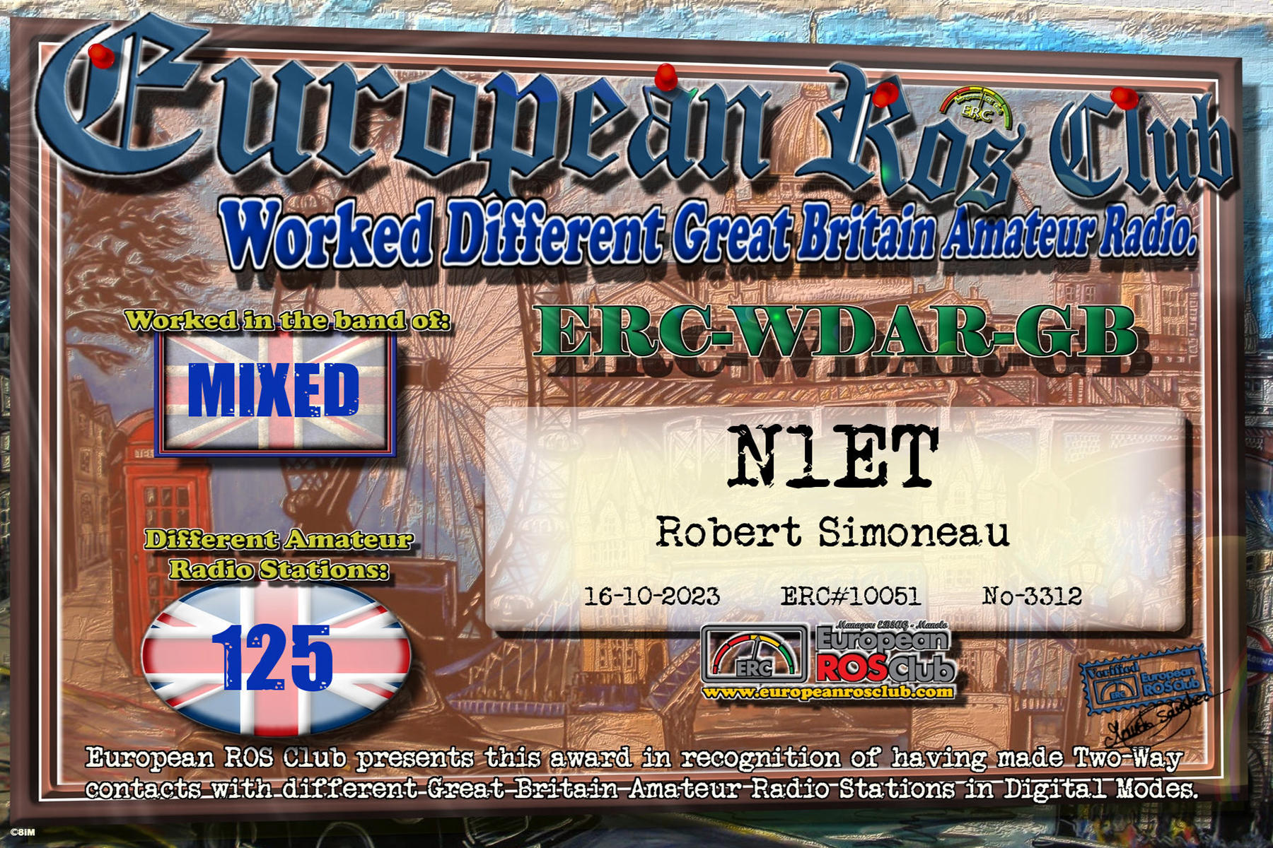 N1ET WDGB 125 ERC