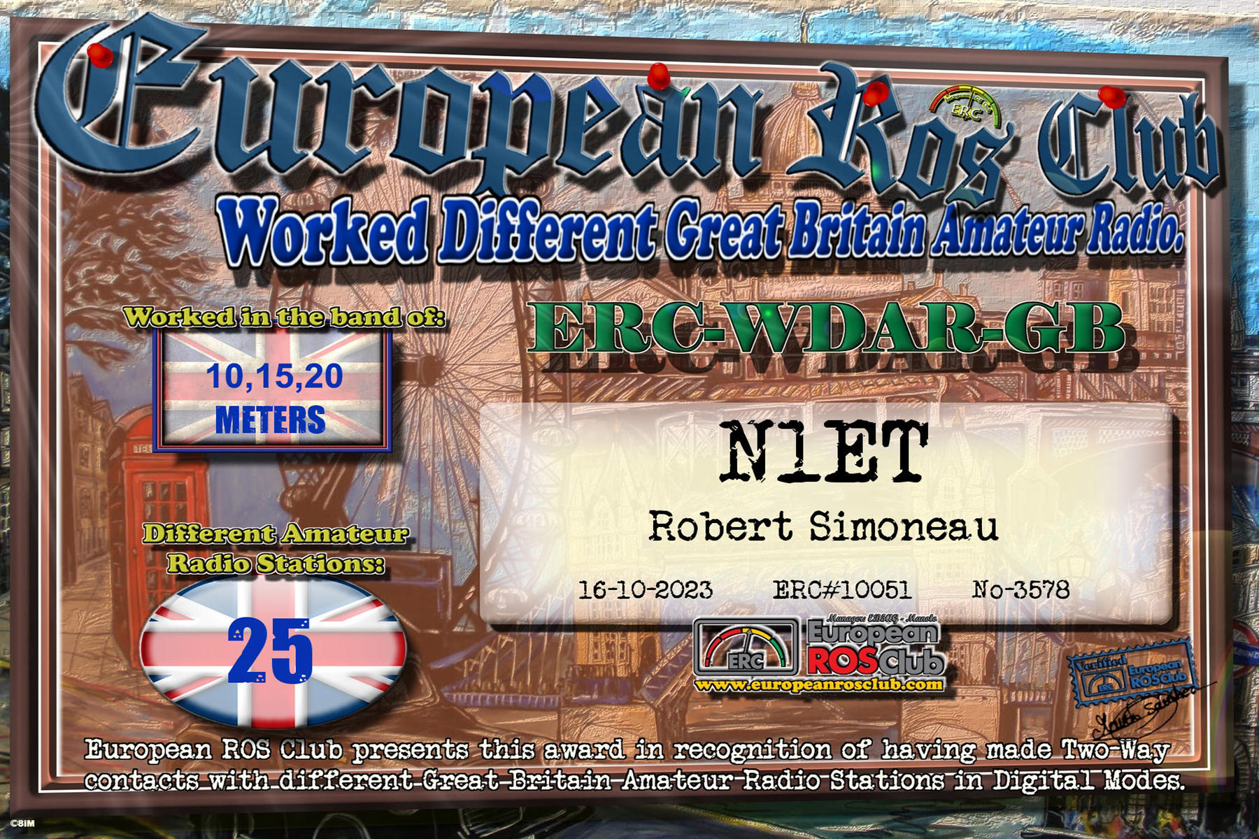 N1ET WDGB20 25 ERC
