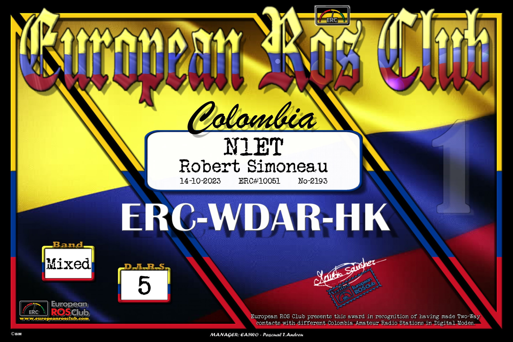 N1ET WDHK 5 ERC