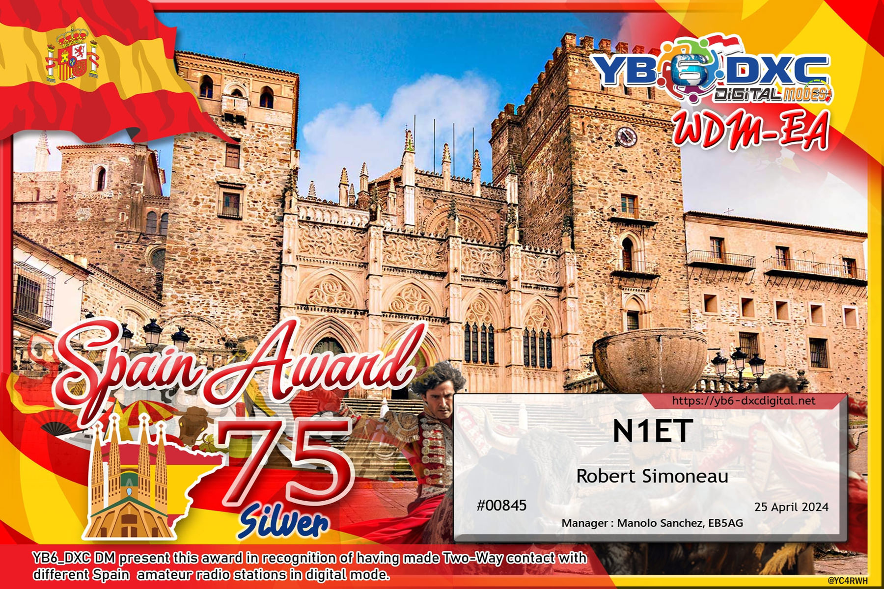N1ET WDMEA SILVER YB6DXC