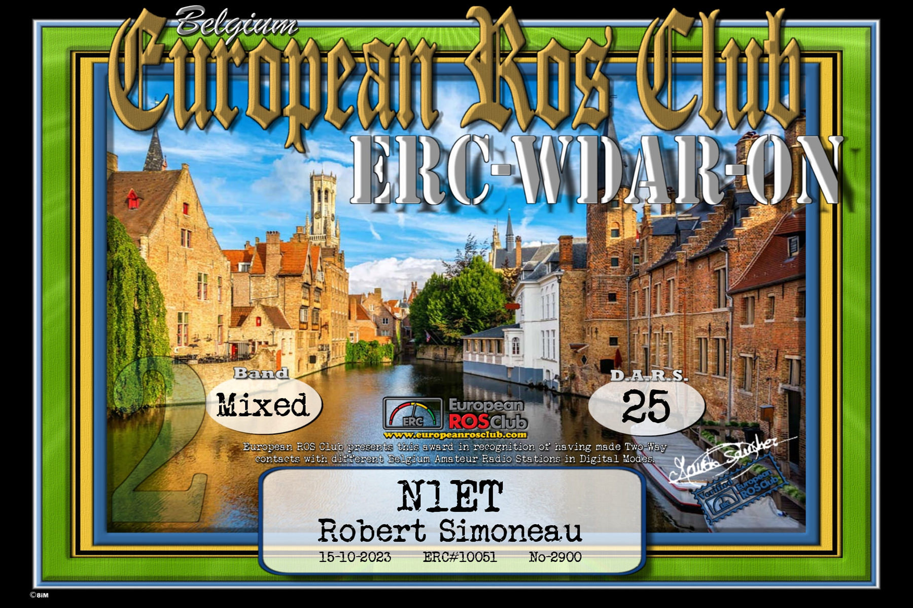 N1ET WDON 25 ERC