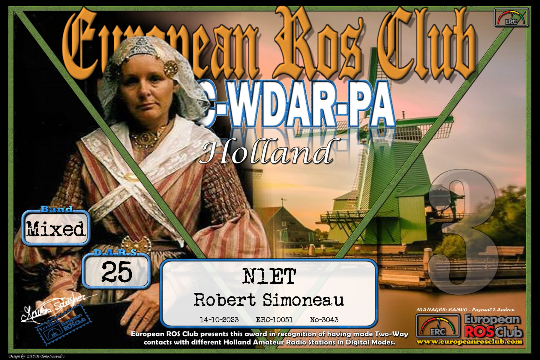 N1ET WDPA 25 ERC