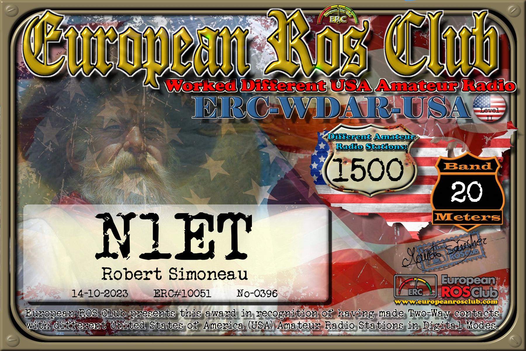 N1ET WDUS20 1500 ERC