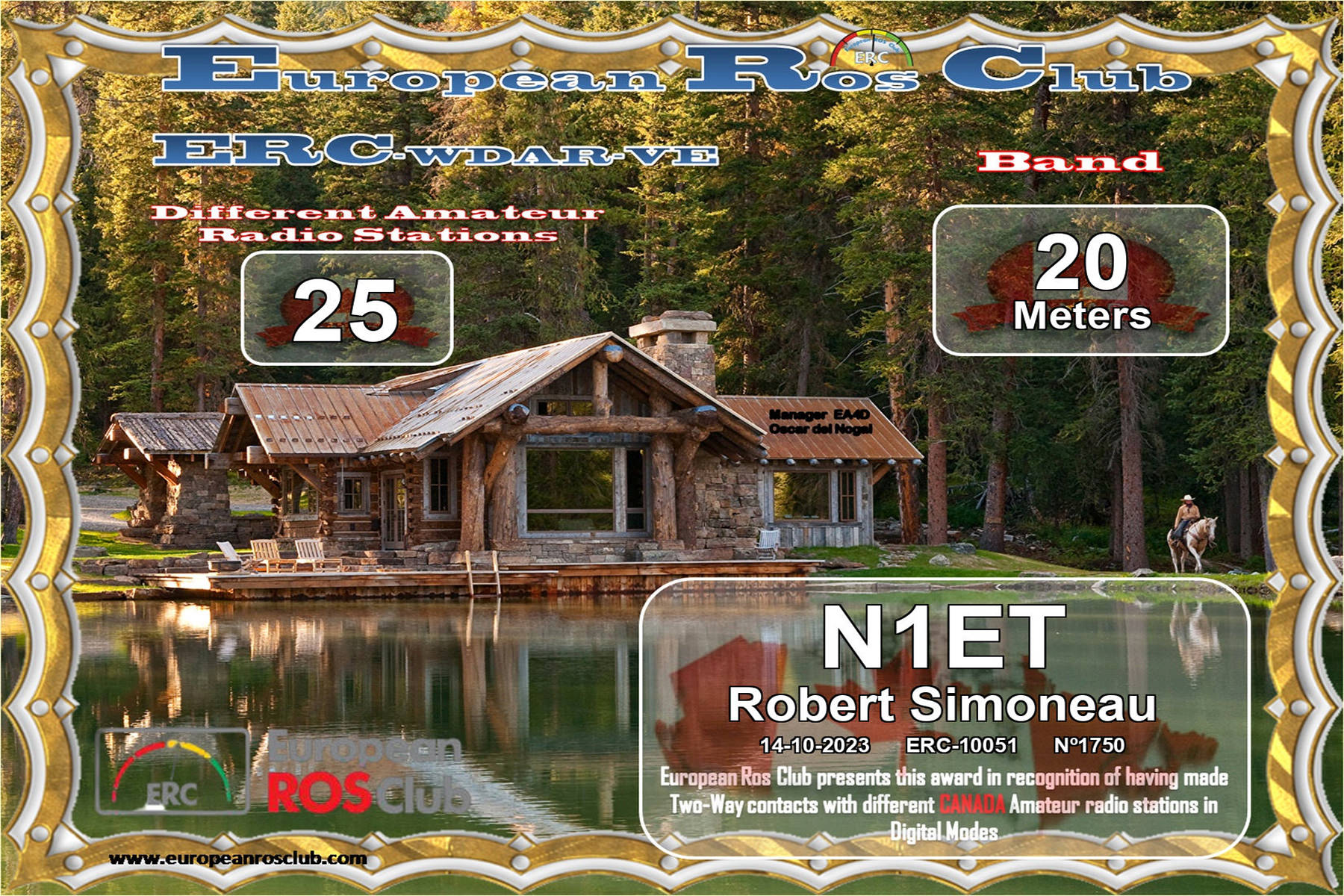 N1ET WDVE20 25 ERC