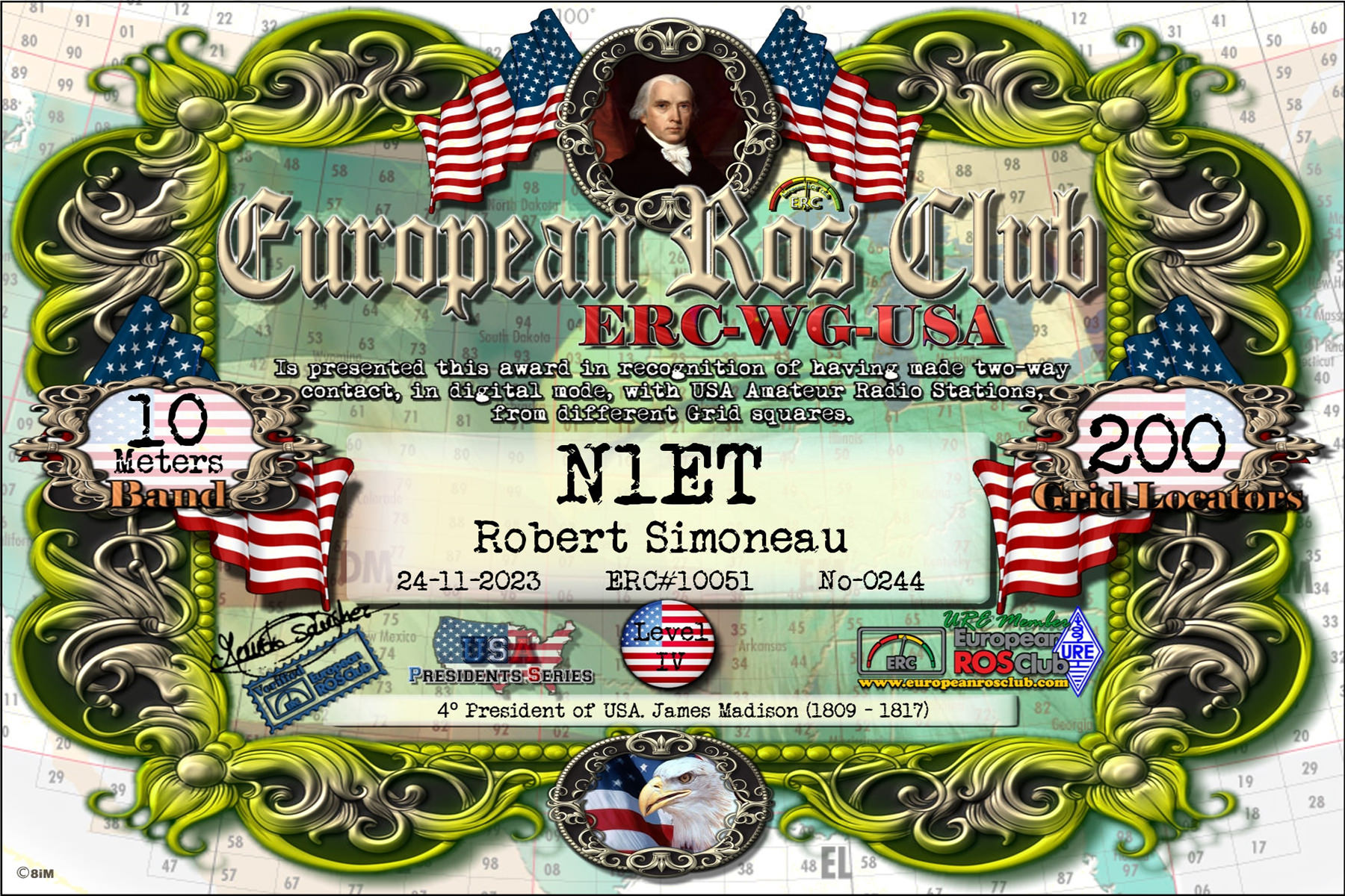 N1ET WGUSA10 200 ERC