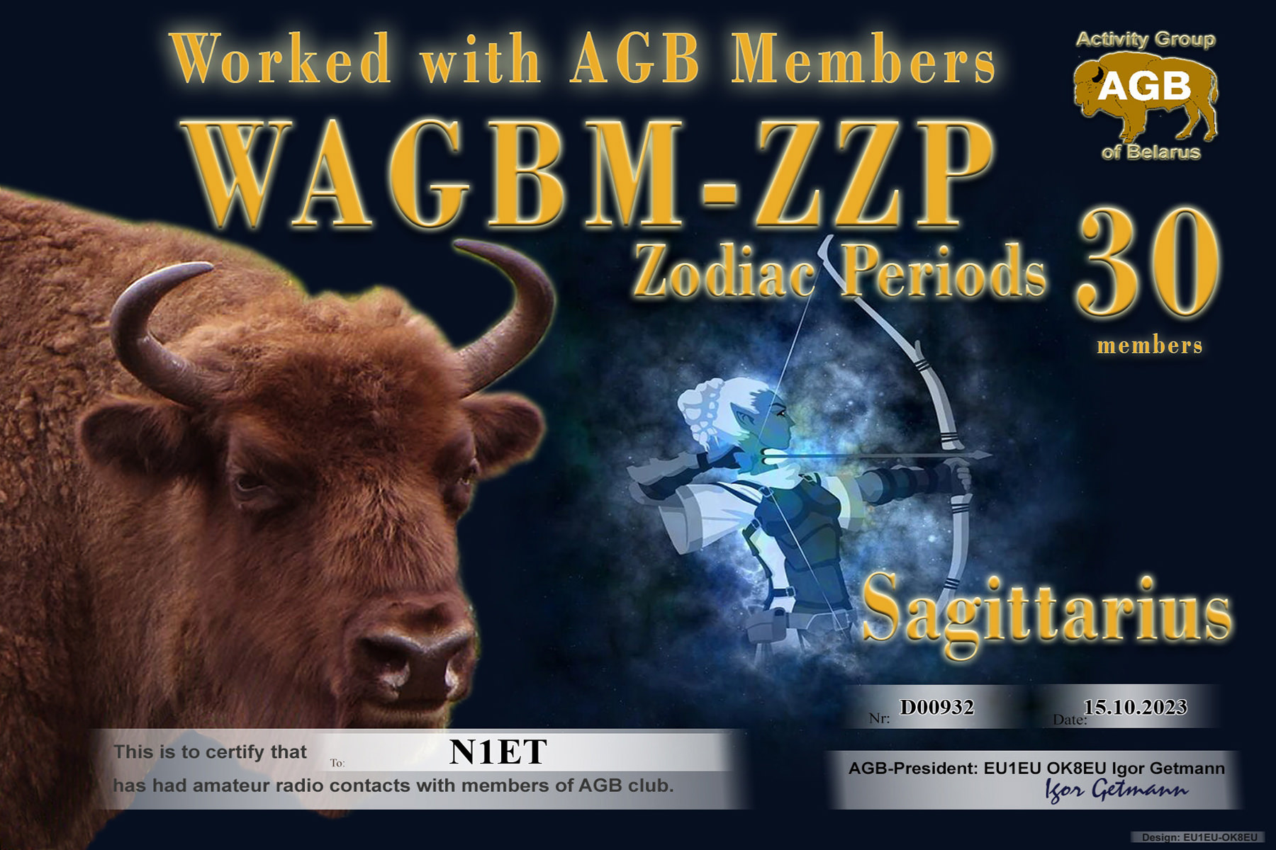 N1ET ZZP Sagittarius 30 AGB