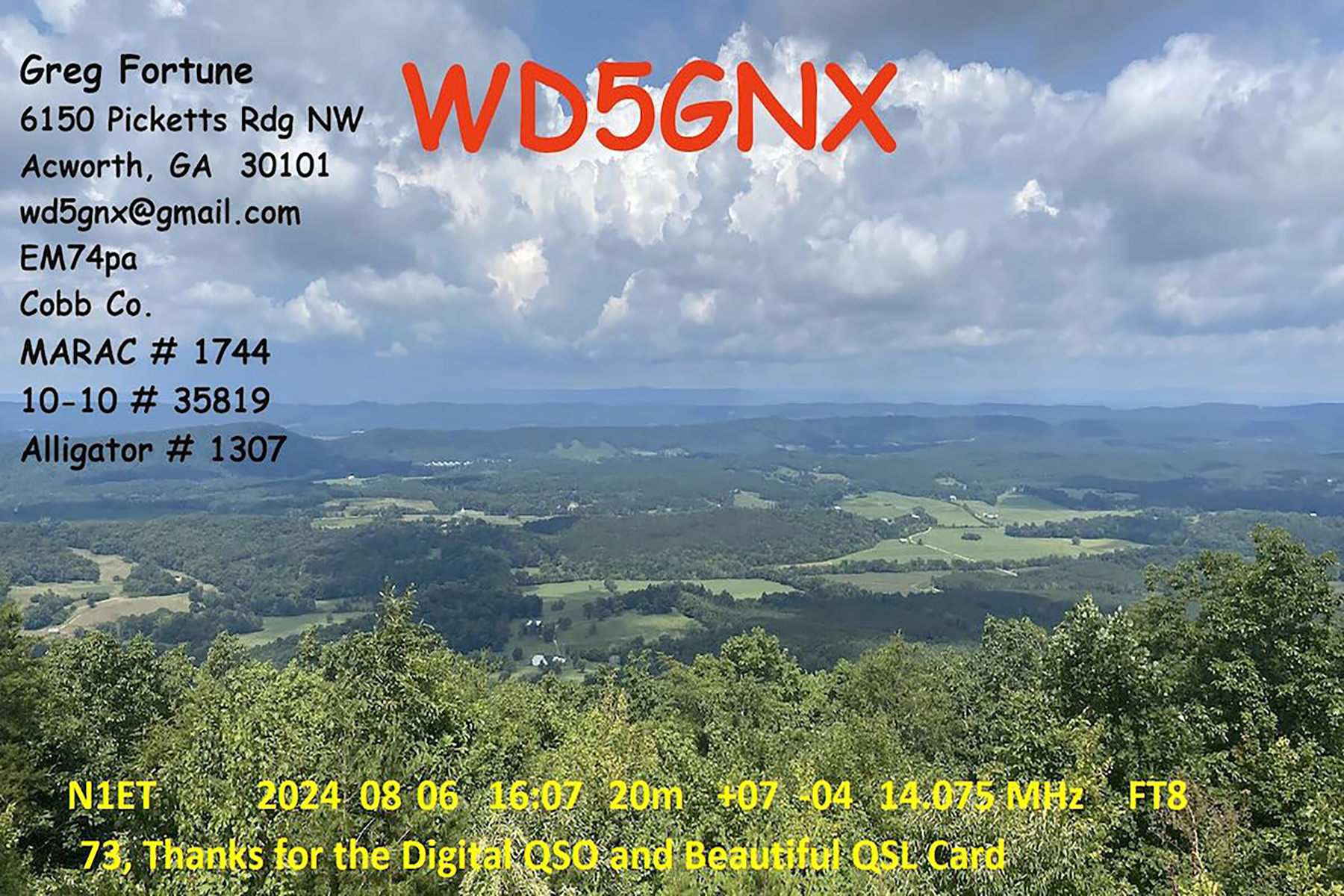 n1et 20240806 1607 20m ft8 recnum 40925