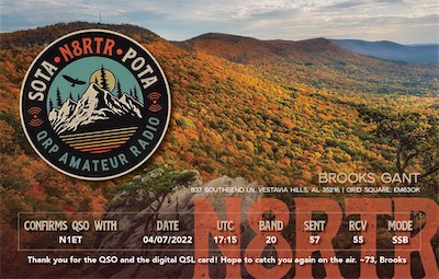 N1ET Digital QSL Card